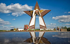 Мемориальный комплекс Курган Славы (Smolensk Region, munitsipalnoye obrazovaniye Desnogorsk, park Pobedy), monument, memorial