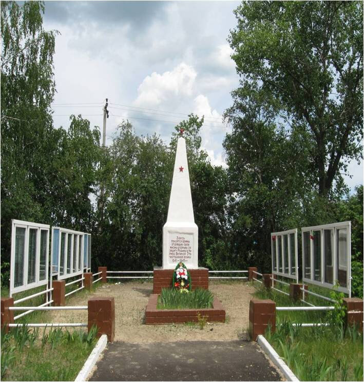Monument, memorial Братская могила погибших в годы Великой Отечественной войны, Saratov Oblast, photo