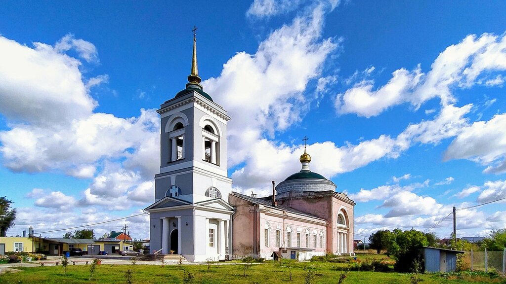 Orthodox church Church of the Transfiguration at Kanischevo, Ryazan, photo