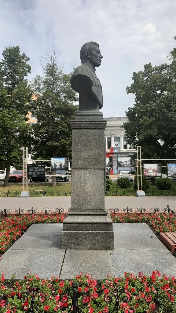 Monument, memorial Бюст дважды Героя Советского Союза В.С. Петрова, Tambov, photo