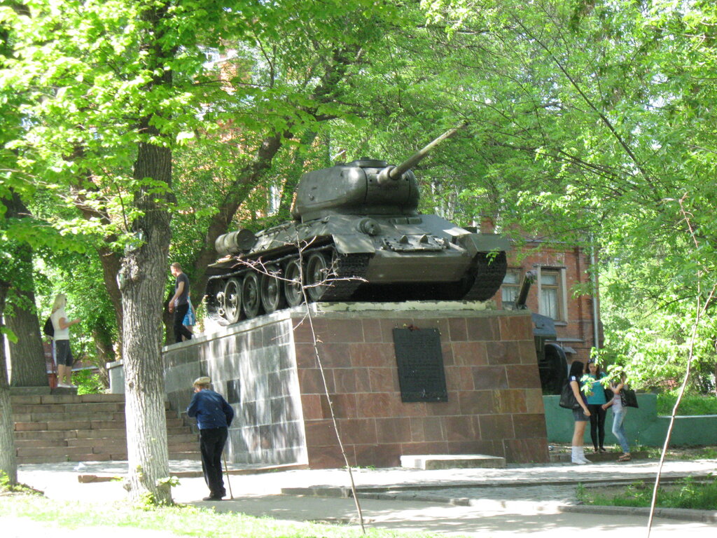 Monument to technology 122-mm Gaubitsa Obraztsa 1938 Goda, Penza, photo