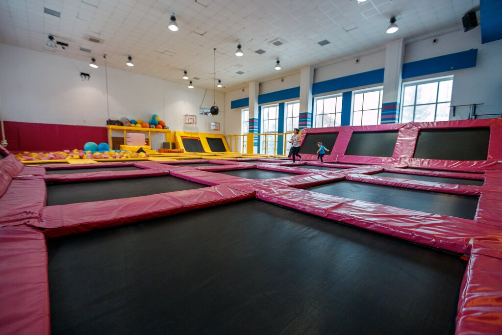 Trampoline center Trampoline park FlipFly, Moscow, photo