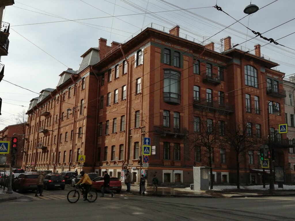 Landmark, attraction Особняк Е.Ц. Кавоса - Доходный дом Е.Ц. Кавоса, Saint Petersburg, photo