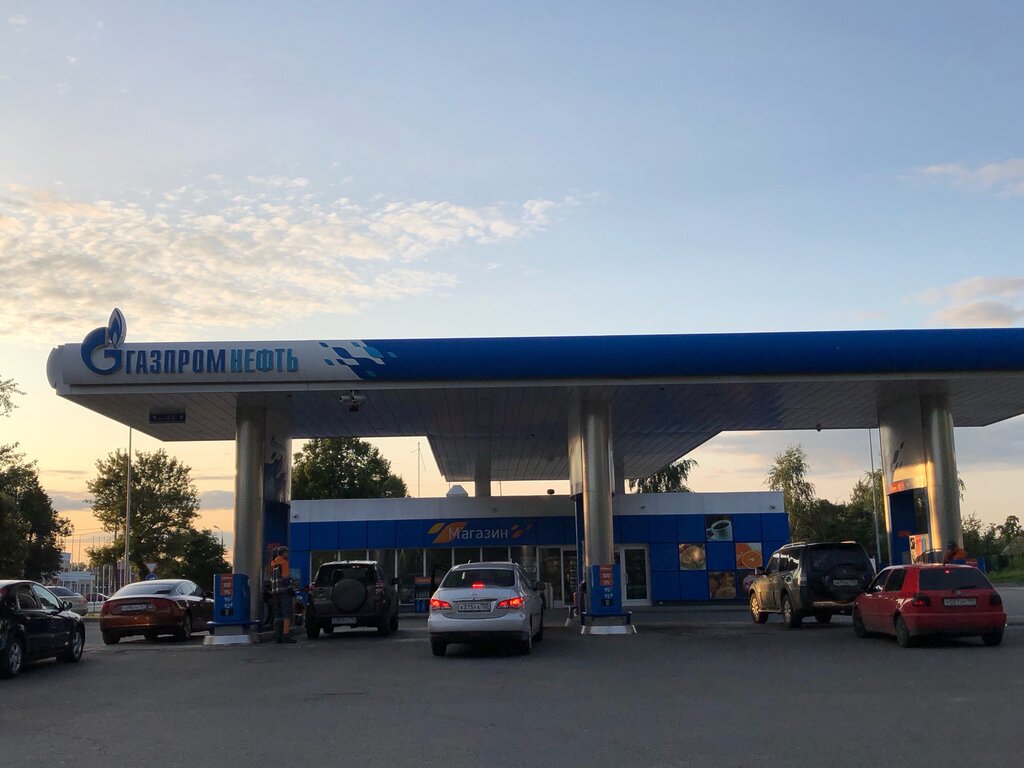 Gas station Gazpromneft, Kolomna, photo