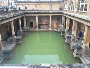 The Roman Baths (England, Bath and North East Somerset, Bath, Stall Street) ، معلم جذب سياحي
