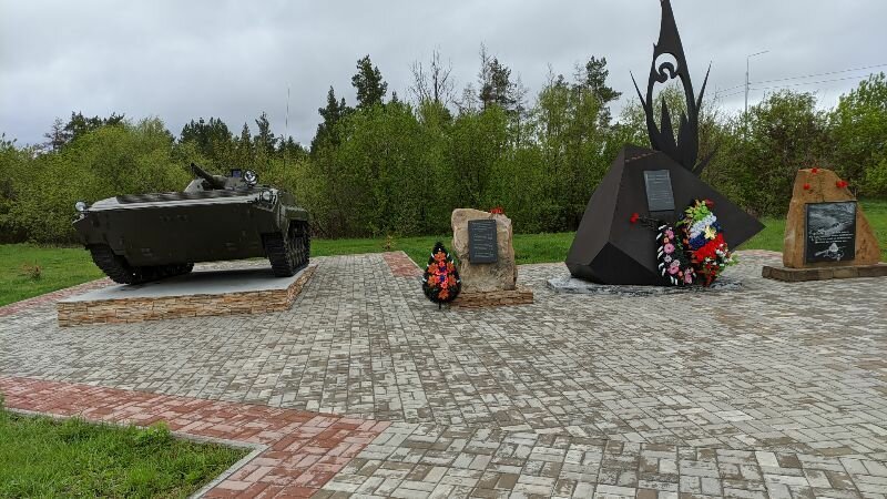 Monument, memorial Воинам, погибшим в локальных военных конфликтах, Zadonsk, photo