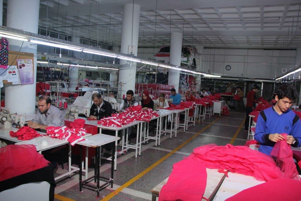 Tekstil fabrikaları Tanas Tekstil, Gaziosmanpaşa, foto