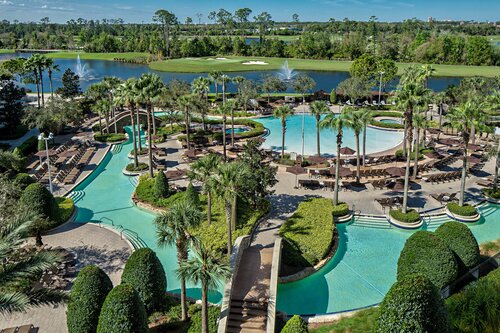 Внешний вид отеля Hilton Orlando Bonnet Creek в Орландо, фото 2