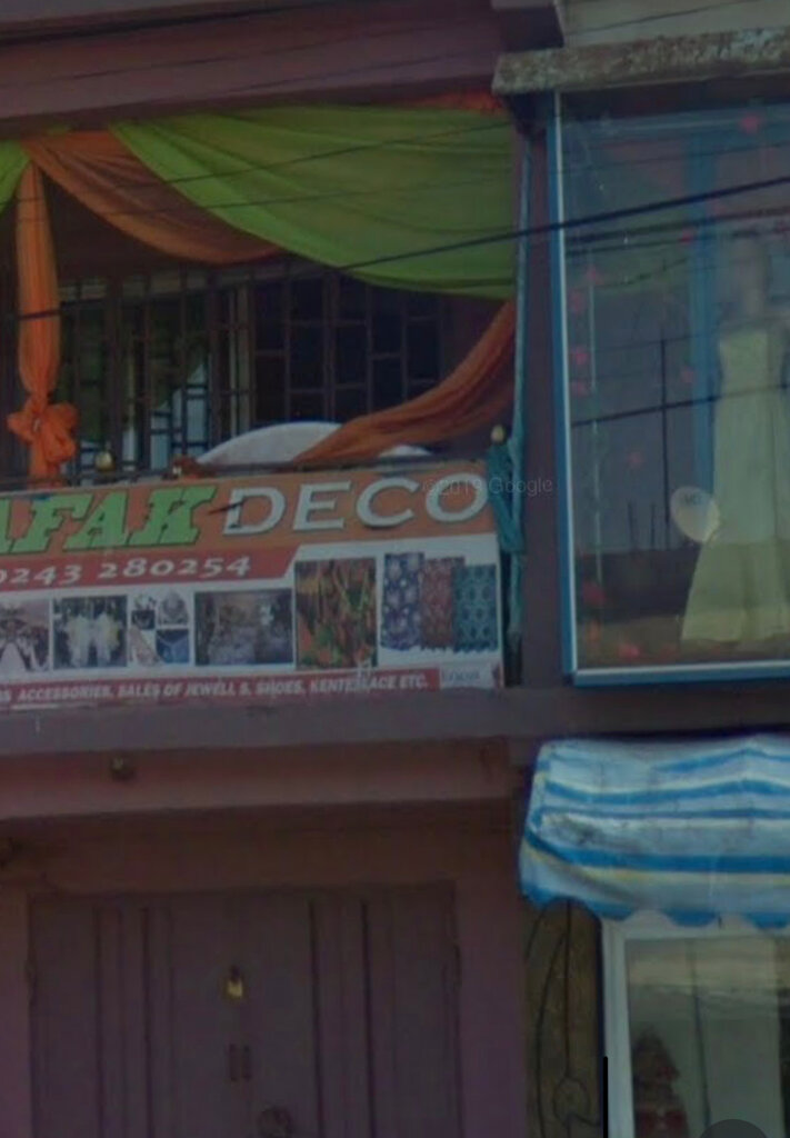 Clothing store Nafak Deco, Kumasi, photo