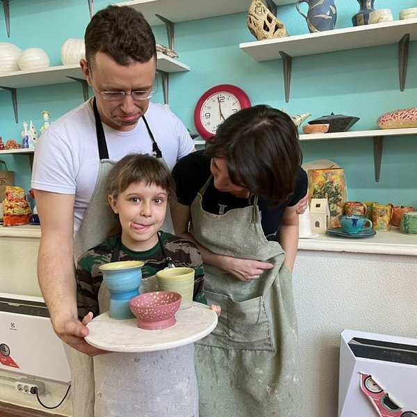 Kurslar və ustad sinifləri Pottery Tis Ceramics, Moskva, foto