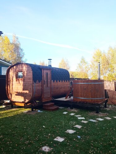 Апартаменты 7Nights Загородный дом с баней и купелью