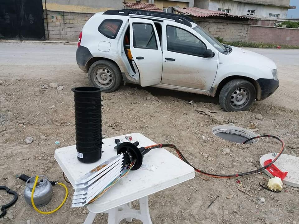 Installation of networks Aslan fiber optik, Konya, photo