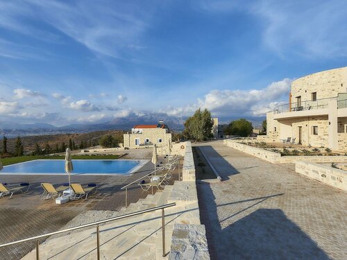 Гостиница New Beautiful Complex With Villas and App, bBg Pool, Stunning Views, Sw Crete