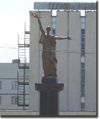Monument, memorial Стела в честь 50-летия Победы в Великой Отечественной войне, Ulyanovsk, photo