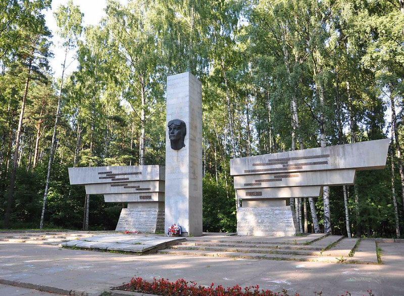 Памятник, мемориал Мемориал лётчикам военного аэродрома Сосновка, Санкт‑Петербург, фото