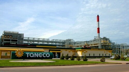 Нефтегазовая компания НПЗ АО Танеко, центральная проходная, Нижнекамск, фото