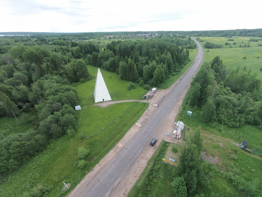 Landmark, attraction Pyramid of Alexander Golod, Tver Oblast, photo