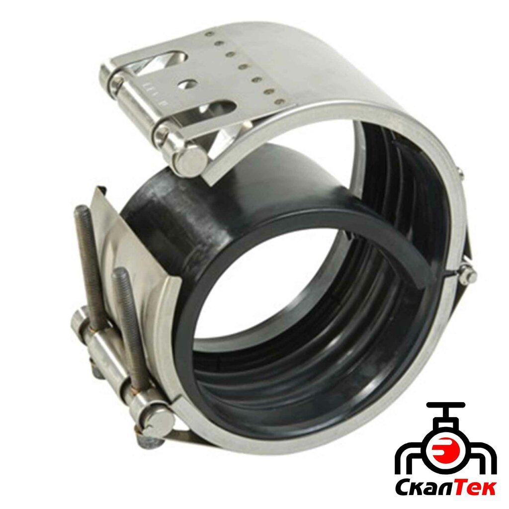 Straub rep flex гидравлические хомуты для ремонта и соединения всех типов труб