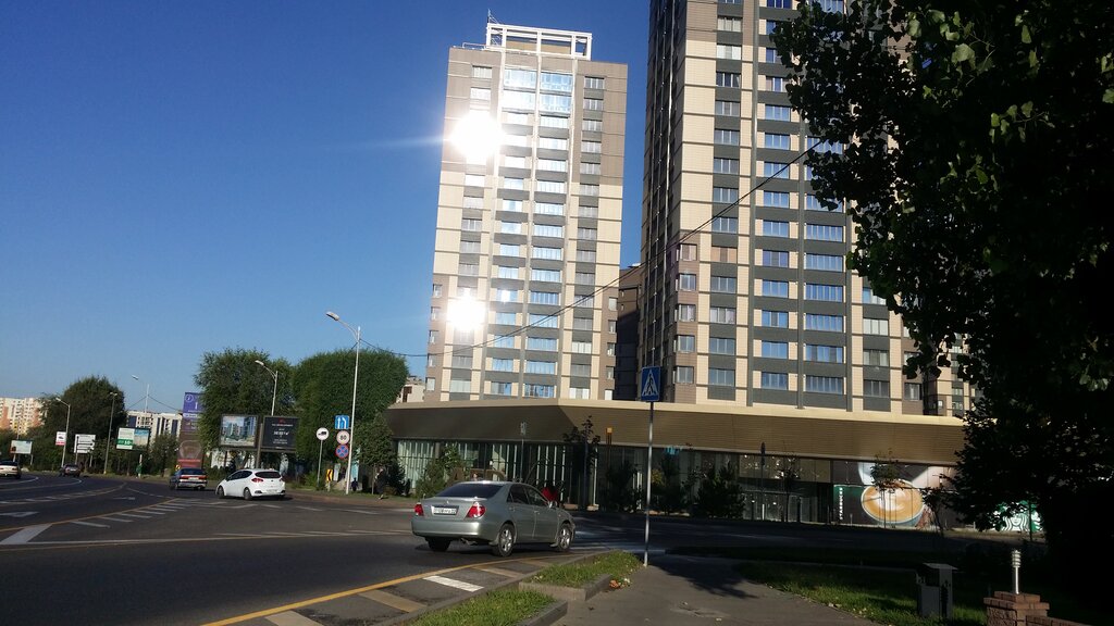Konut blokları Zhiloy kompleks Afd Plaza, Almatı, foto