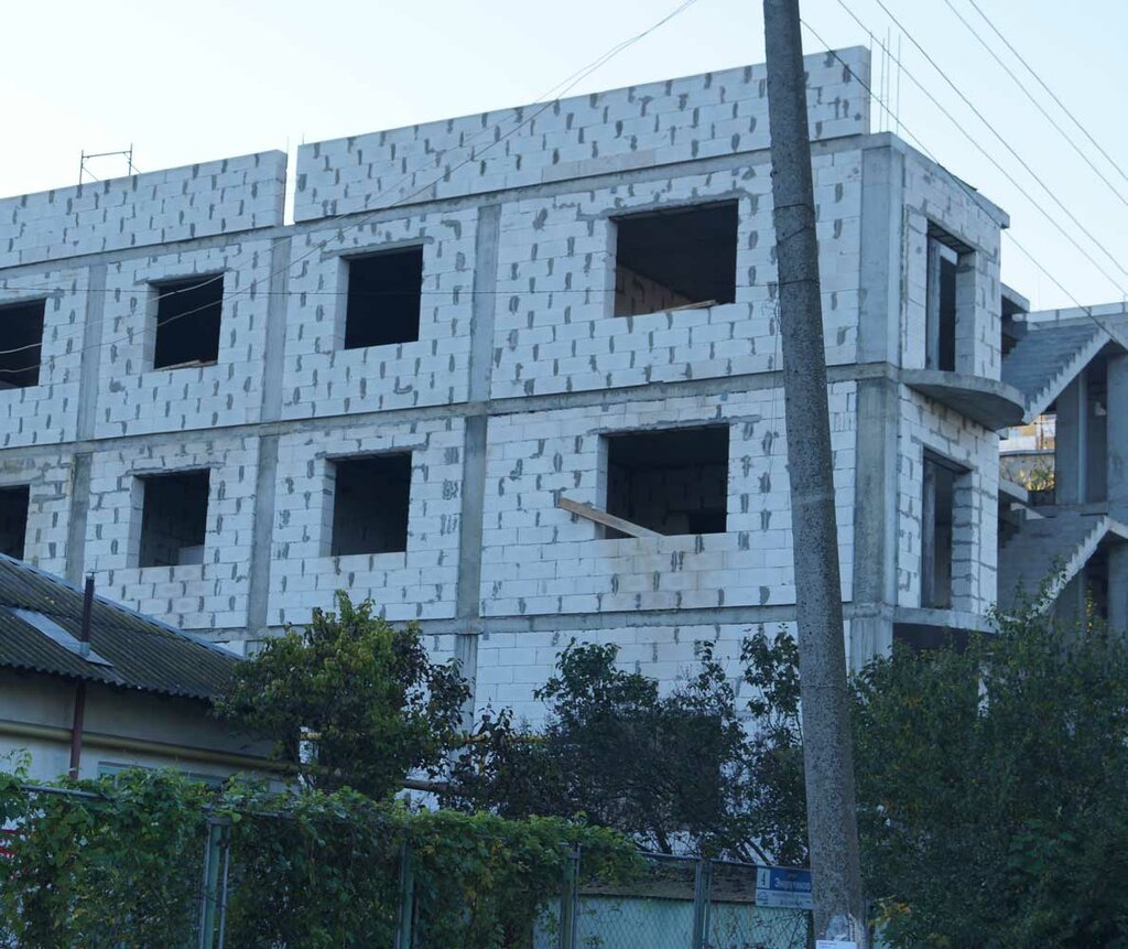 Бетонный каркас для дома из газобетона