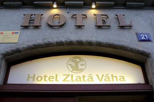 Гостиница Zlata Vaha Hotel в Праге