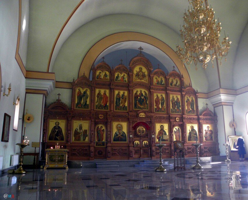 Церковь Хабаровск зимой