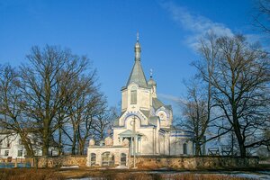 Церковь Святой Троицы (ahraharadok Daŭhinava, vulica 17 Vierasnia, 19), orthodox church