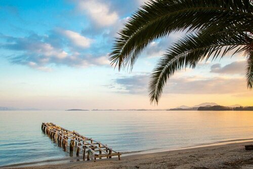 Гостиница Fotini Walk to Beach Sea Views A C Wifi Car Not Required - 292