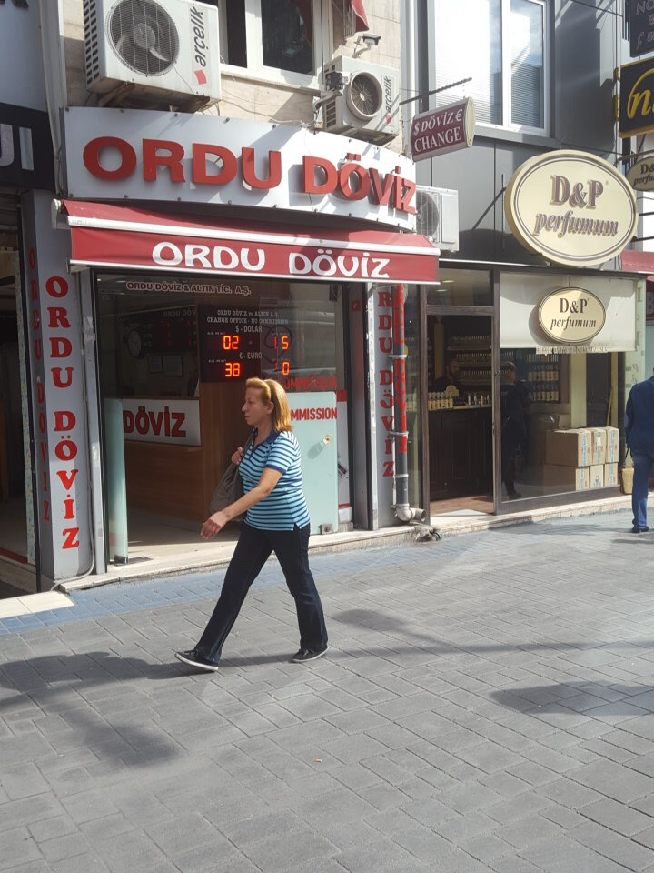 Обмен валюты Ordu Döviz Yetkili Müessese, Стамбул, фото
