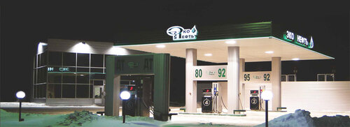 Gas station EkoNeft, Ulyanovsk Oblast, photo