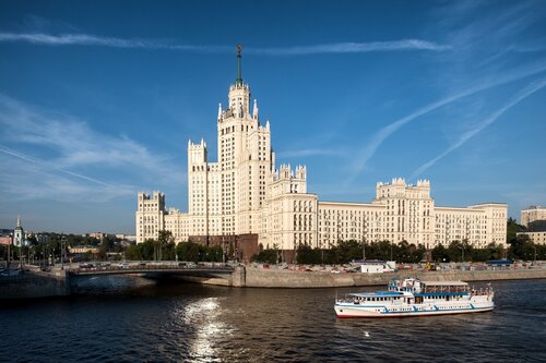 Достопримечательность Высотное здание на Котельнической набережной, Москва, фото