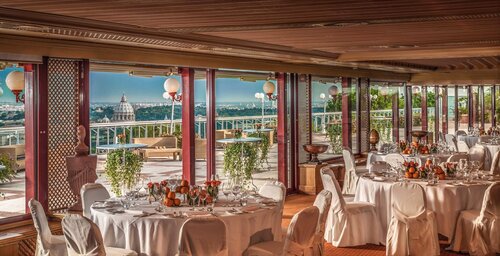 Гостиница Rome Cavalieri, A Waldorf Astoria Hotel в Риме