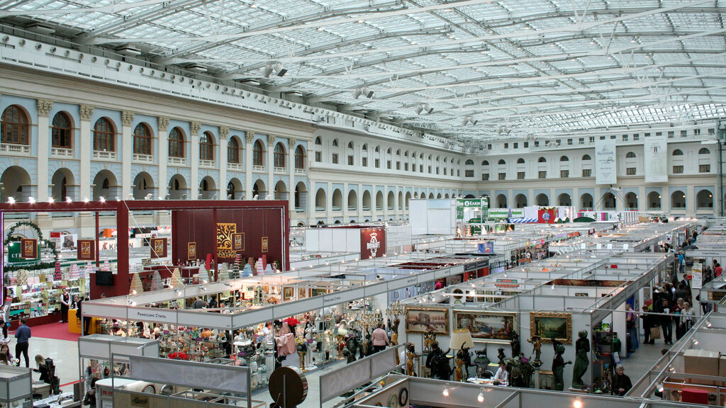 Выставочный центр Гостиный двор, Москва, фото