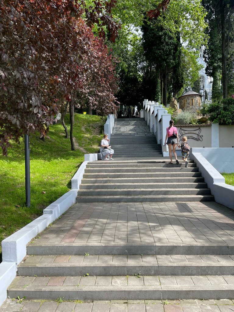 Landmark, attraction Ladder of the History of Sochi, Sochi, photo
