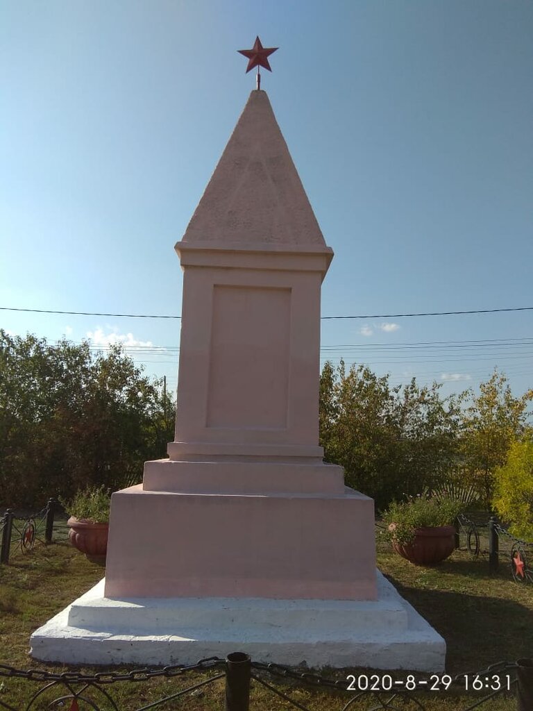Monument, memorial Обелиск землякам, погибшим в годы Великой Отечественной войны, Omsk Oblast, photo