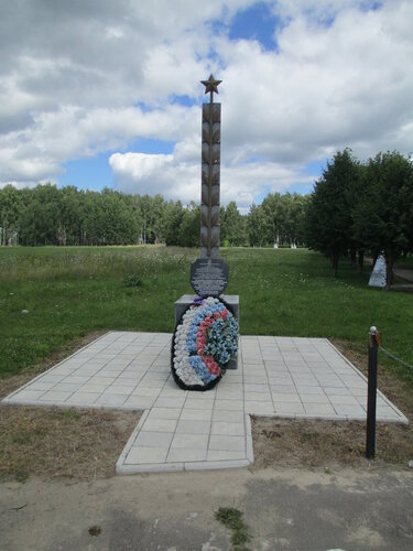 Monument, memorial Krivtsov Memorial, Oryol Oblast, photo