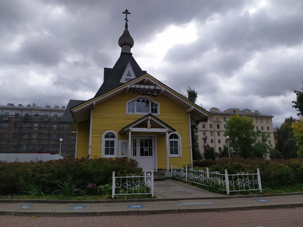 Orthodox church Church of the Descent of the Holy Spirit behind the Nevskaya Zastava, Saint Petersburg, photo