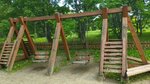Детская площадка (Ярославская область, Переславль-Залесский, Дендрологический сад имени С.Ф. Харитонова), детская площадка в Переславле‑Залесском
