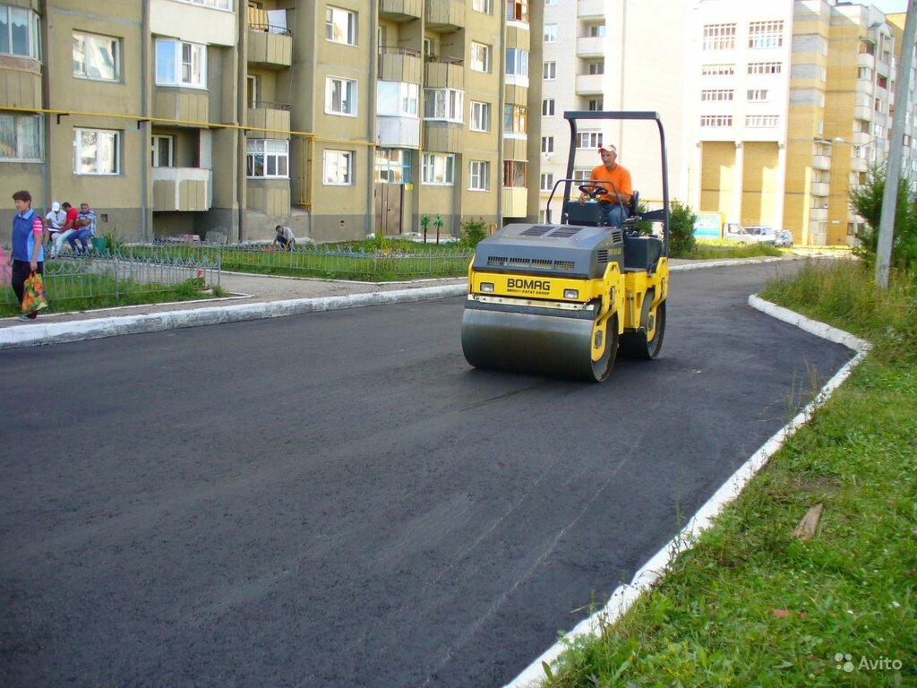 Машина для раскатки асфальта