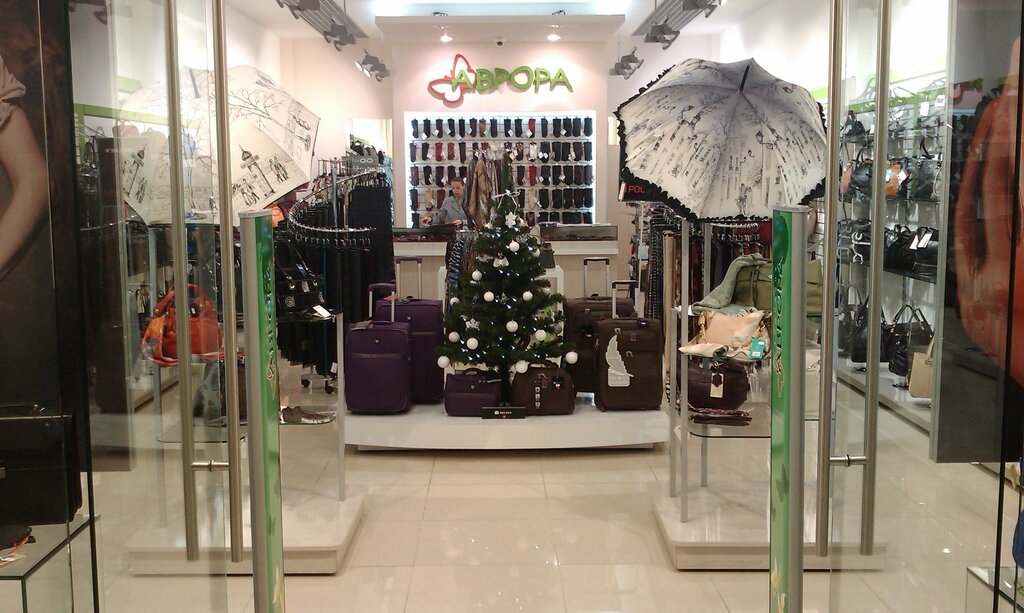 Bags and suitcases store Avrora, Uhta, photo