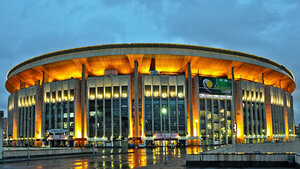 Memorial site, local landmark Olimpiyskiy Multifunctional Complex, Moscow, photo