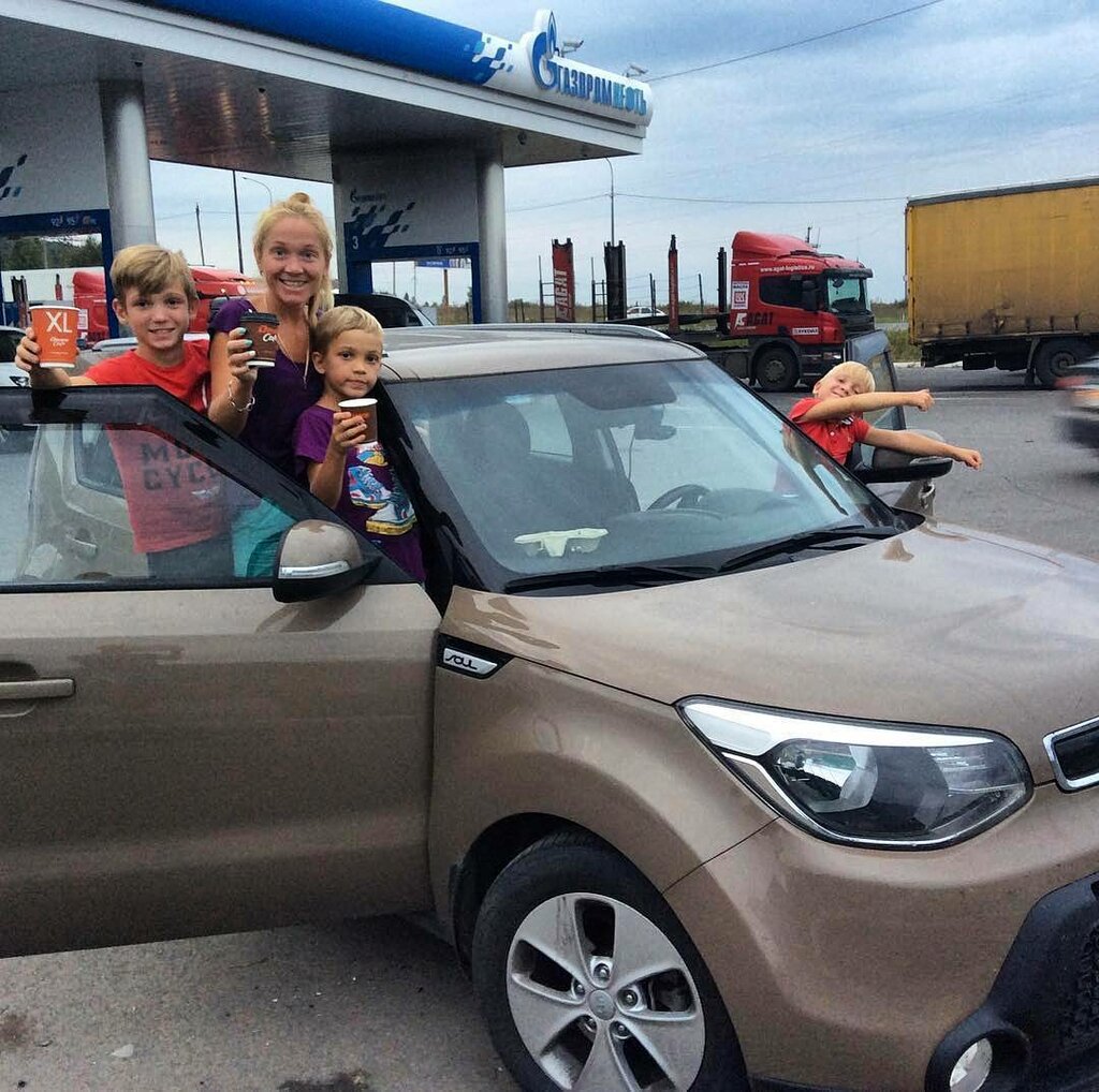 Gas station Gazpromneft, Novosibirsk, photo