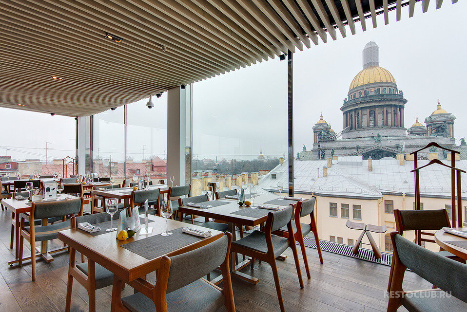 Restaurant Mansarda, Saint Petersburg, photo