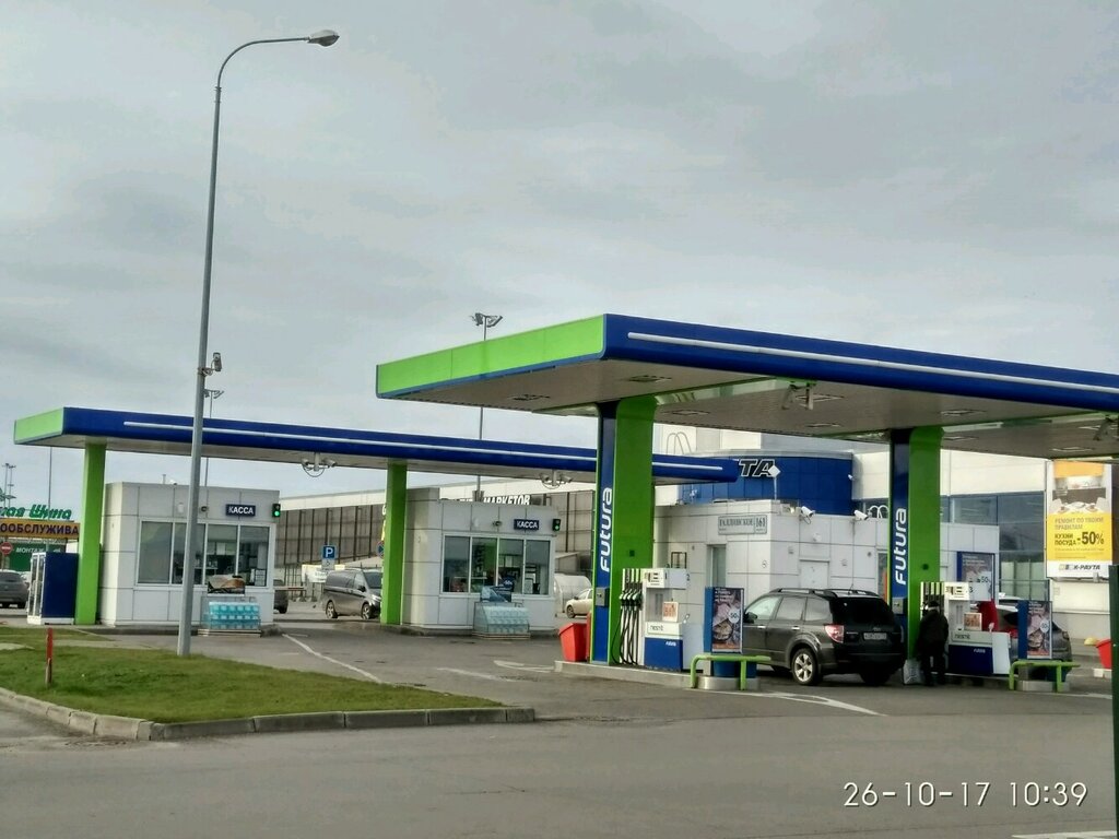 Gas station Neste, Saint Petersburg, photo