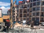 Bureniye skvazhin (Leselidze street, 31), drilling operations