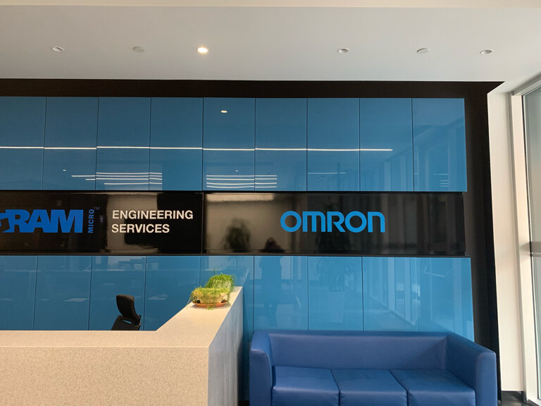 Production automation Omron Electronics, Moscow, photo