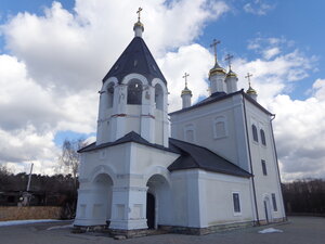 Troitsy Zhivonachalnoy V Luzhkakh Church (Moscow Region, Serpukhov City District, derevnya Luzhki), orthodox church