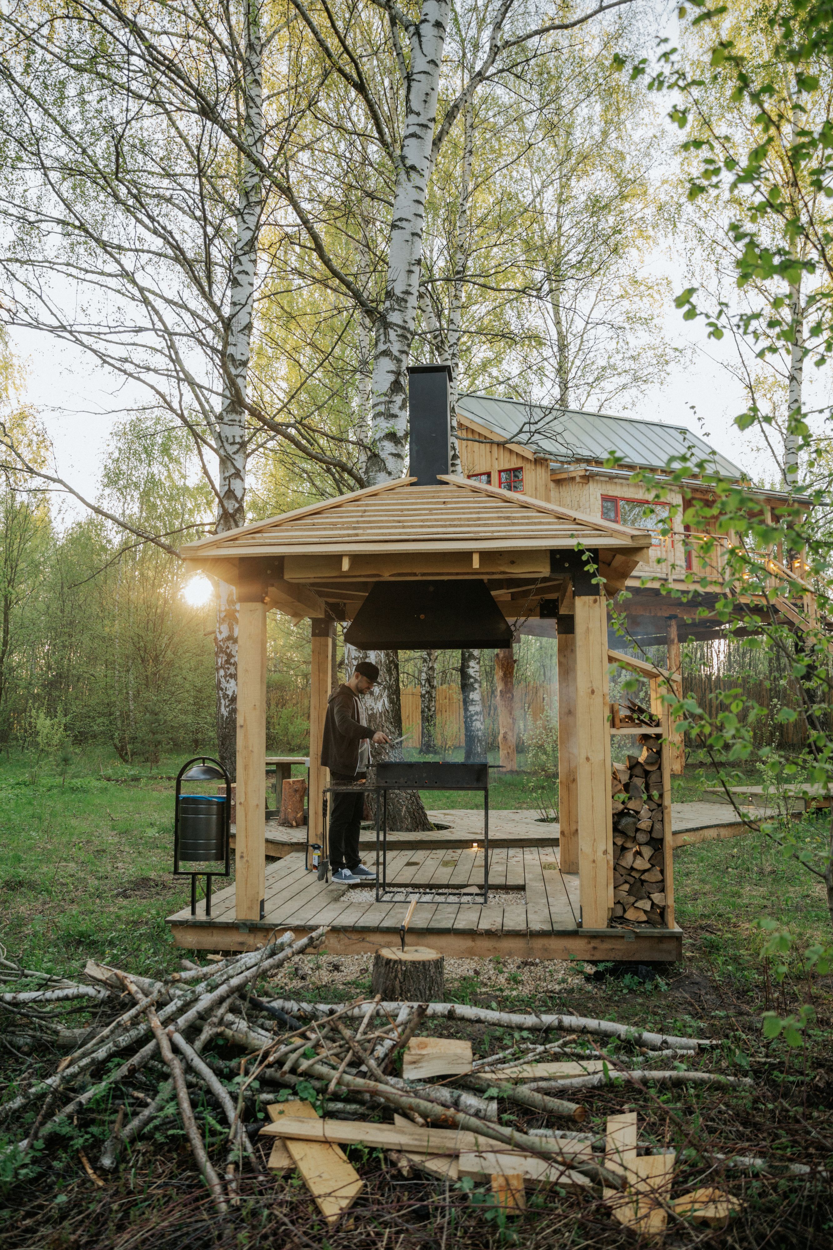 Фото Лапочкино гнездо Дома на деревьях