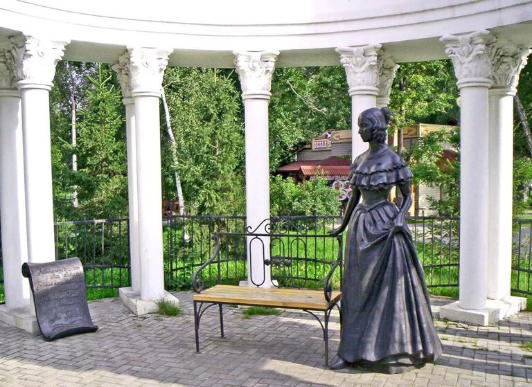 Escultura de genero Скульптурная композиция Скамья Татьяны Лариной, , foto