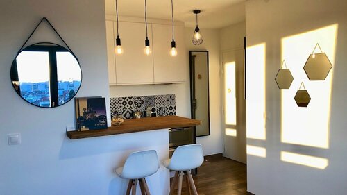 Гостиница Home Chic Home - Studio Courbevoie La Défense в Курбевуа